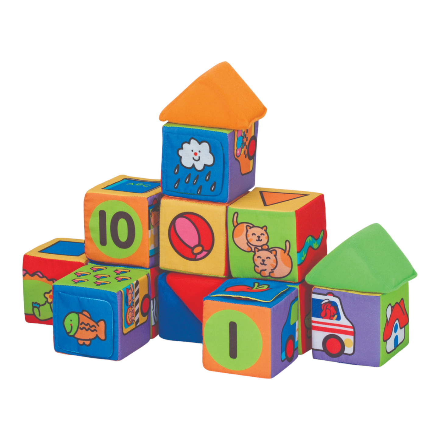 Melissa & Doug - Match & Build Blocks