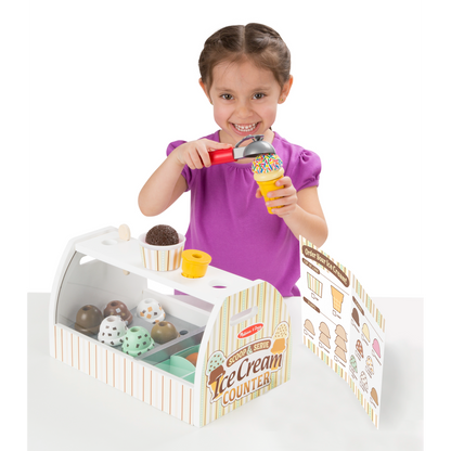 Melissa & Doug - Scoop & Serve Ice Cream Counter