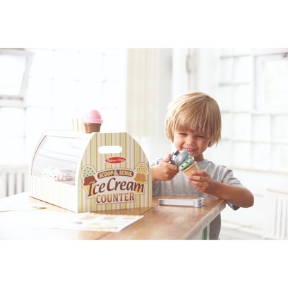 Melissa & Doug - Scoop & Serve Ice Cream Counter
