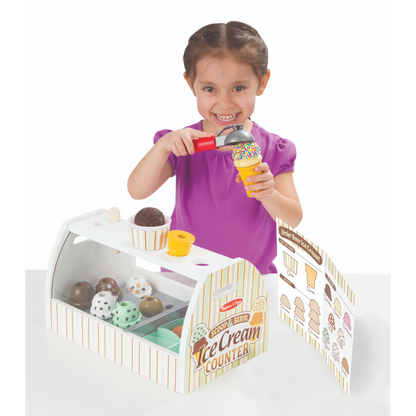 Melissa & Doug - Scoop & Serve Ice Cream Counter