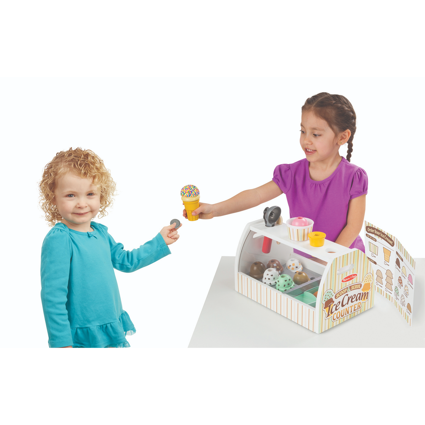 Melissa & Doug - Scoop & Serve Ice Cream Counter