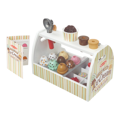 Melissa & Doug - Scoop & Serve Ice Cream Counter