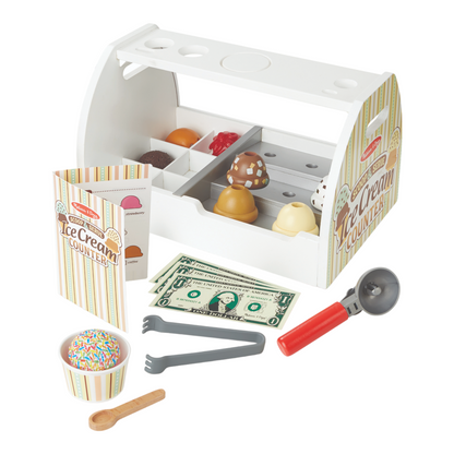 Melissa & Doug - Scoop & Serve Ice Cream Counter