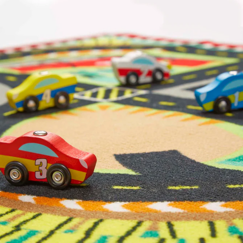 Melissa & doug round the town rug shop