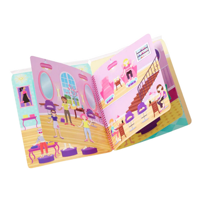 Melissa & Doug - Reusable Puffy Sticker Deluxe-Day of Glamour