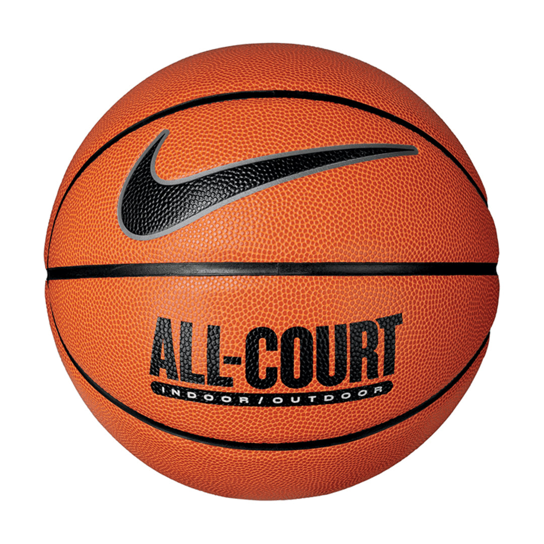 Nike Everyday All Court Official Size 7 Basketball - Amber/Black/Metallic Silver