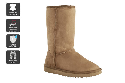 UGG Outback Premium Double Face Sheepskin Long Classic Boot (Chestnut)
