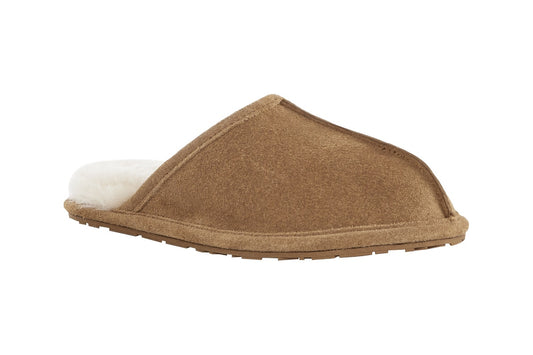 UGG Outback Premium Sheepskin Scuff Slipper (Chestnut)