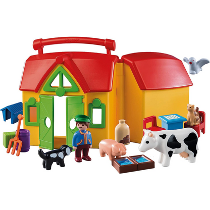 Playmobil - 1.2.3 My Take Along Farm