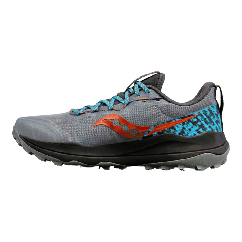 Saucony Men's Xodus Ultra 2 Trail Running Shoes - Fossil/Bassalt