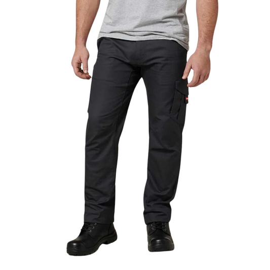 Hard Yakka Men's Core Vented Cotton Work Cargo Pant - Charcoal