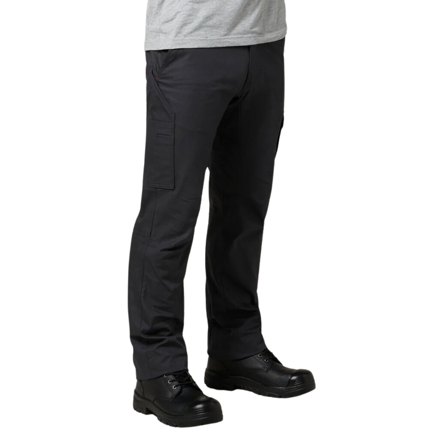Hard Yakka Men's Core Vented Cotton Work Cargo Pant - Charcoal