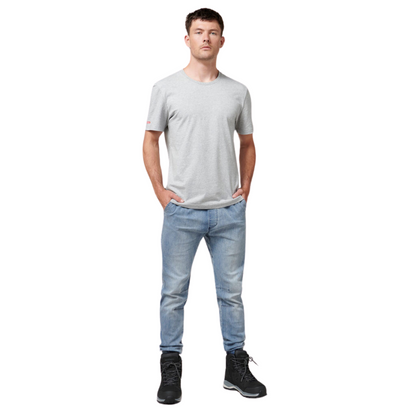 Hard Yakka Men's Active Denim Cuff Jogger - Stonewash