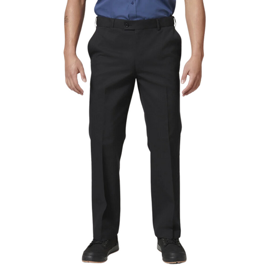 Hard Yakka Men's Core Permanent Press Plain Front Pant - Black