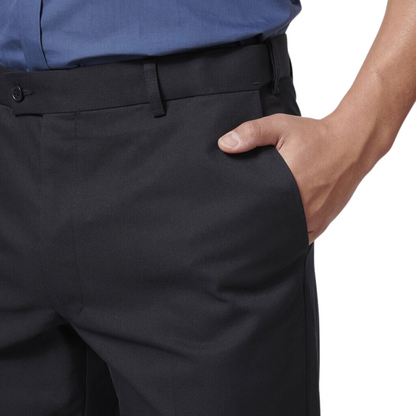 Hard Yakka Men's Core Permanent Press Plain Front Pant - Midnight (Dark Navy)