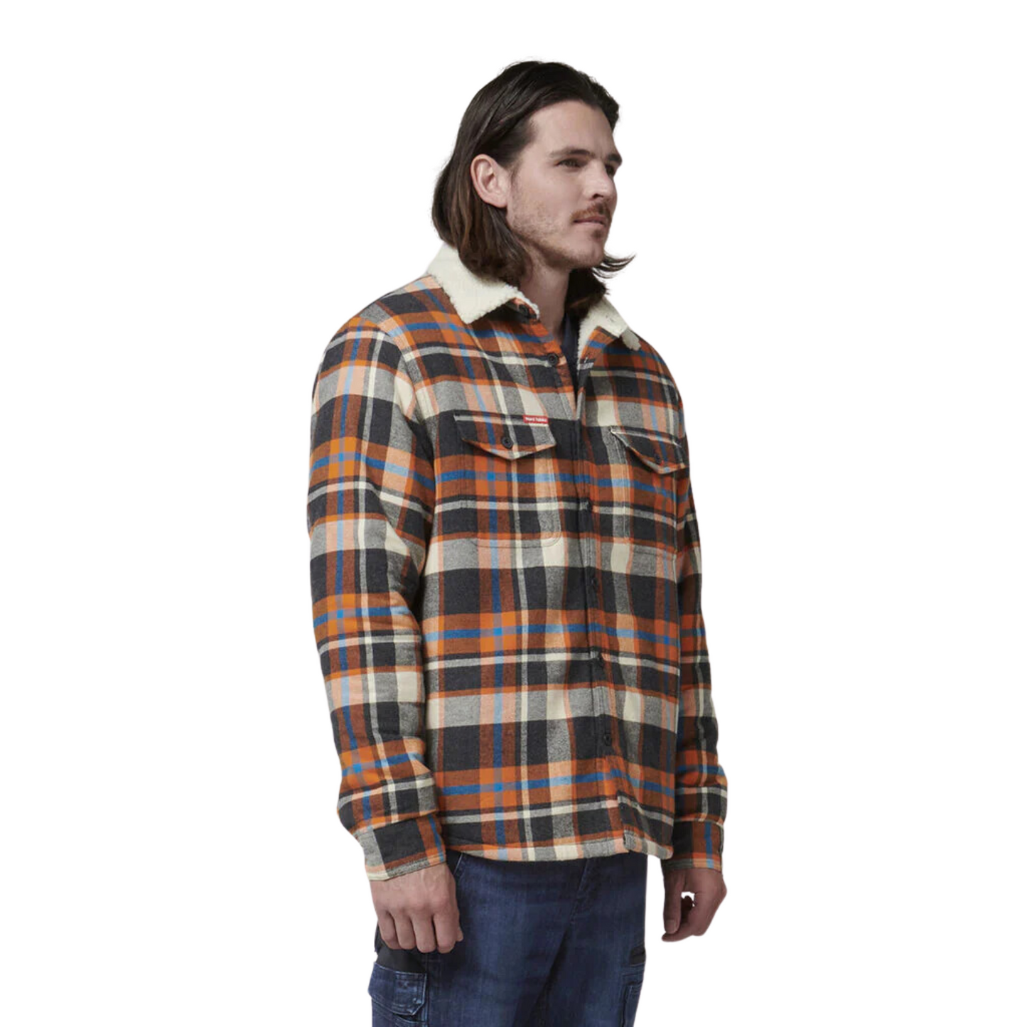 Hard Yakka Men's Heritage Trucker Sherpa Jacket - Horizon
