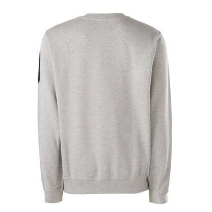 Hard Yakka Men's Crew Neck Fleece Jumper - Grey Marl