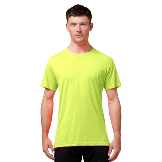Hard Yakka Men's 3056 Short Sleeve Neon Tee - Yellow