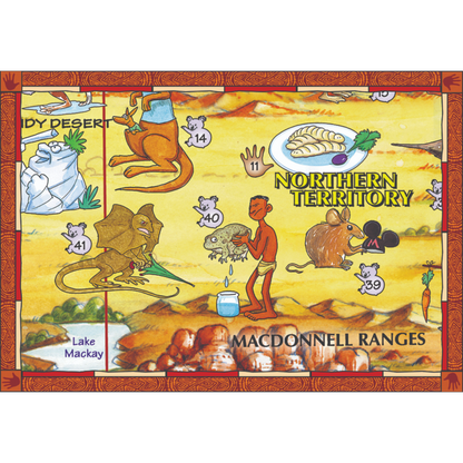 Blue Opal - Down Under Giant Map 300 pieces