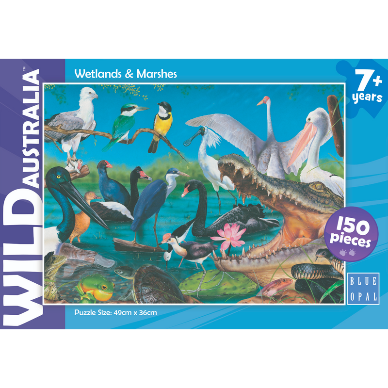 Blue Opal - Wild Aust Wetlands & Marshes 150 pieces