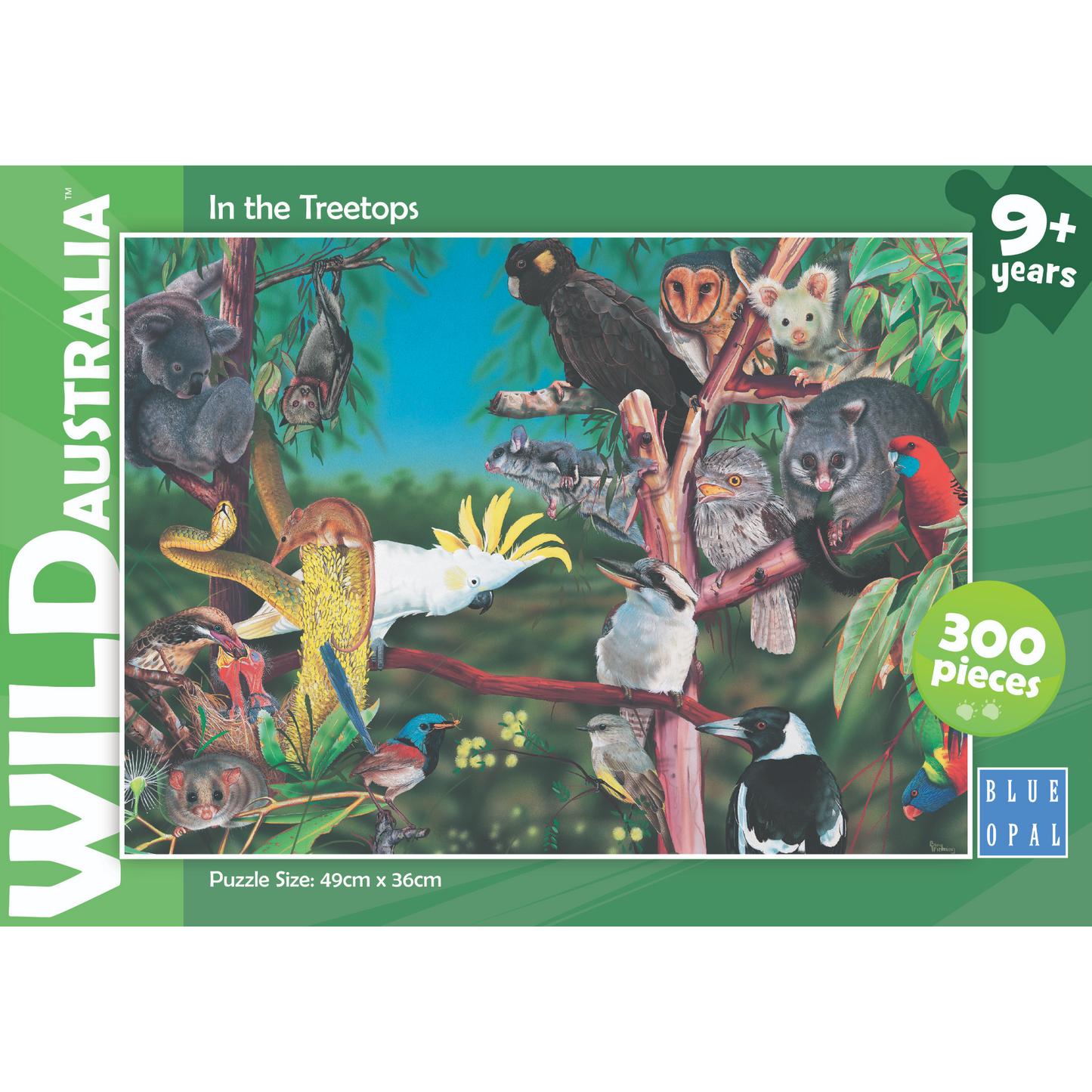 Blue Opal - Wild Aust In the Treetops 300 pieces