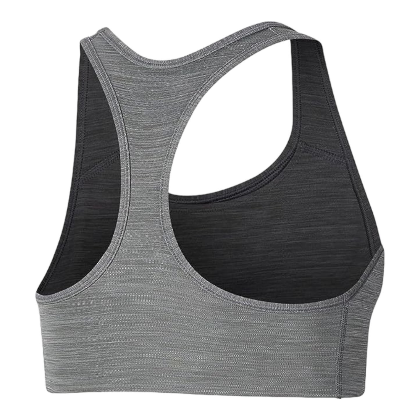 Nike Women's Dri-Fit Swoosh Medium-Support Sports Bra - Grey