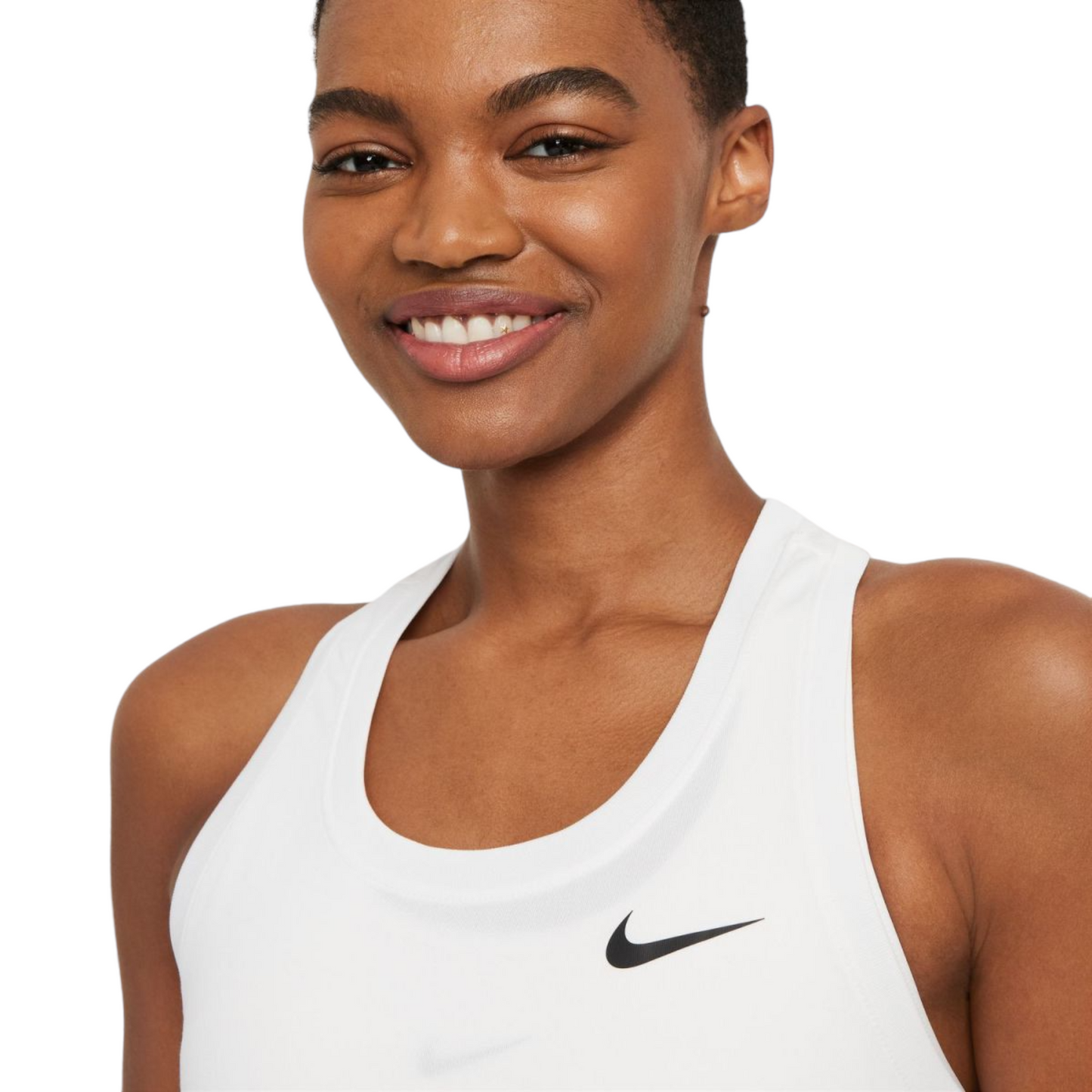 Nike Women's Dri-Fit Racerback Tank - White