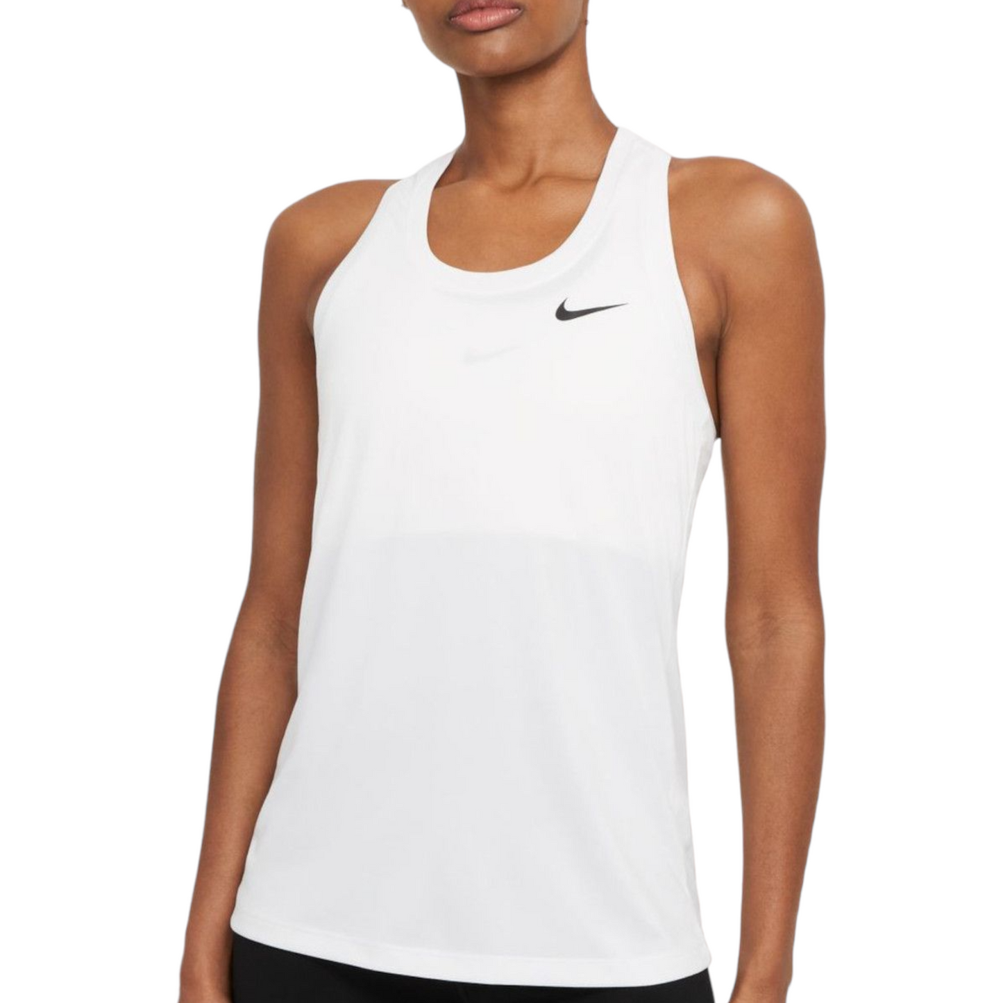 Nike Women's Dri-Fit Racerback Tank - White