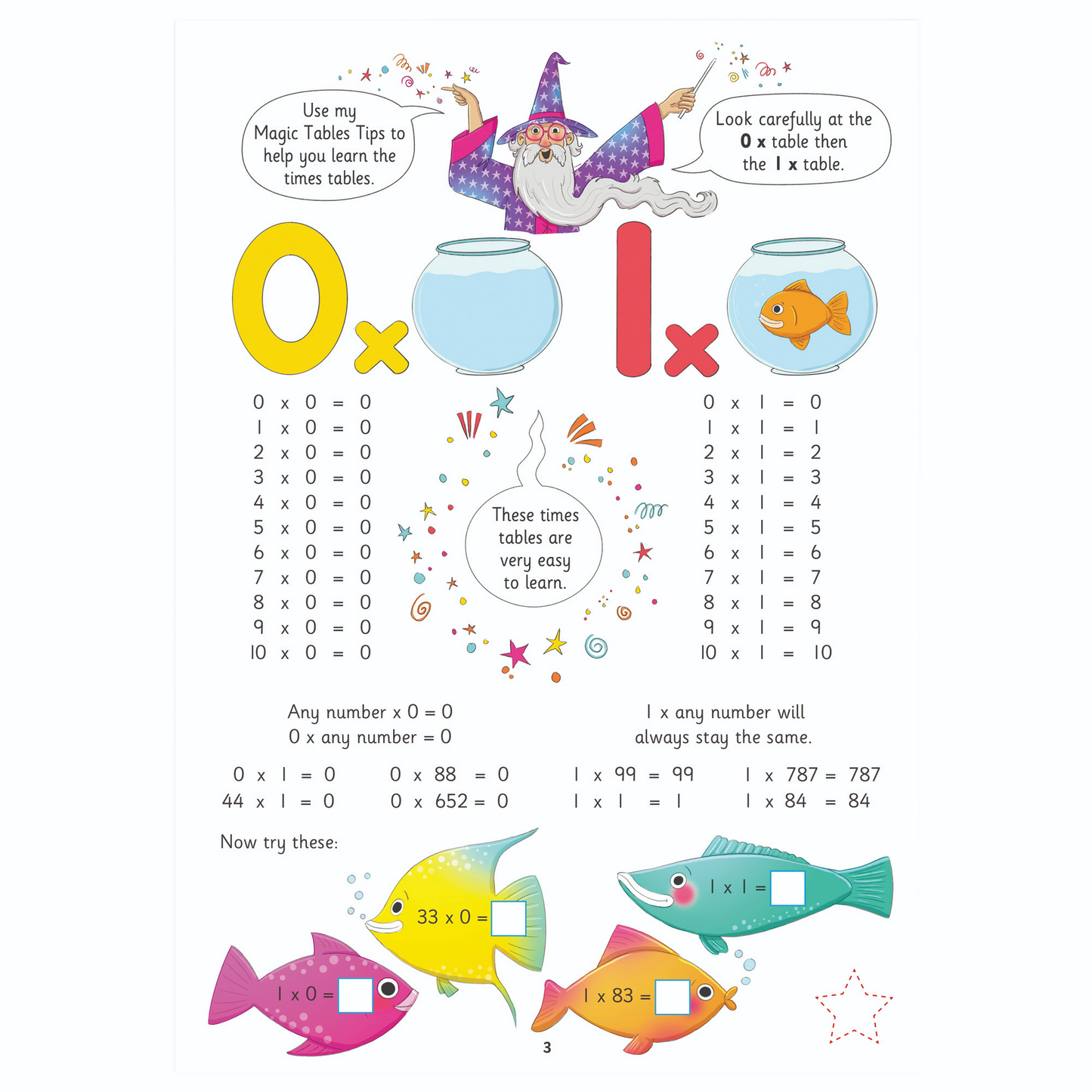 Galt - Times Tables Sticker Reward Book