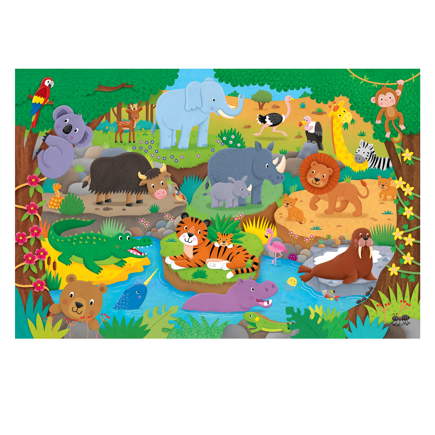 Galt - Alphabet Animals Giant Floor Puzzle