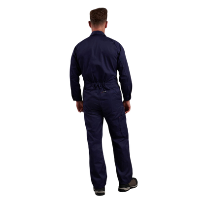 KingGee Men's Originals Cotton Drill Work Overalls - Navy