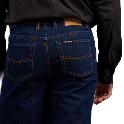 KingGee Men's Denim Work Jean - Stonewash