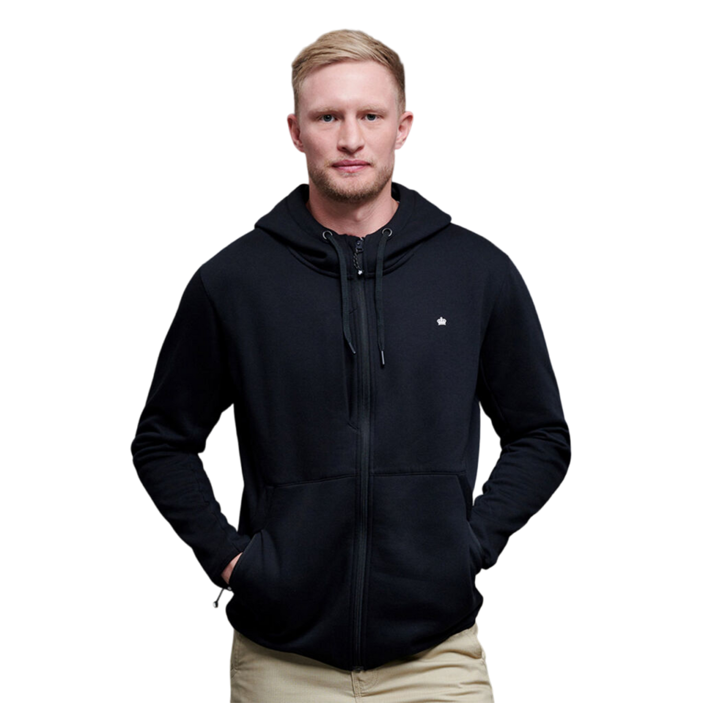 KingGee Men's Quantum Fleece Lined Work Hoodie - Black