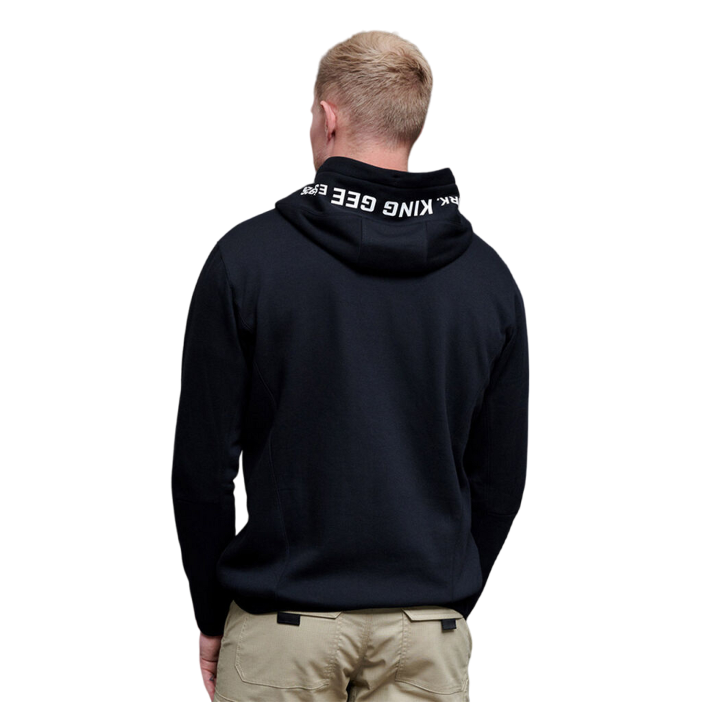 KingGee Men's Quantum Fleece Lined Work Hoodie - Black