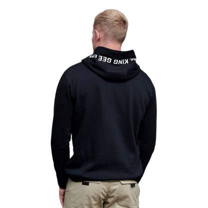 KingGee Men's Quantum Fleece Lined Work Hoodie - Black