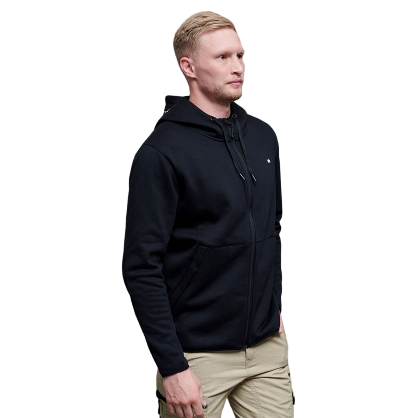 KingGee Men's Quantum Fleece Lined Work Hoodie - Black
