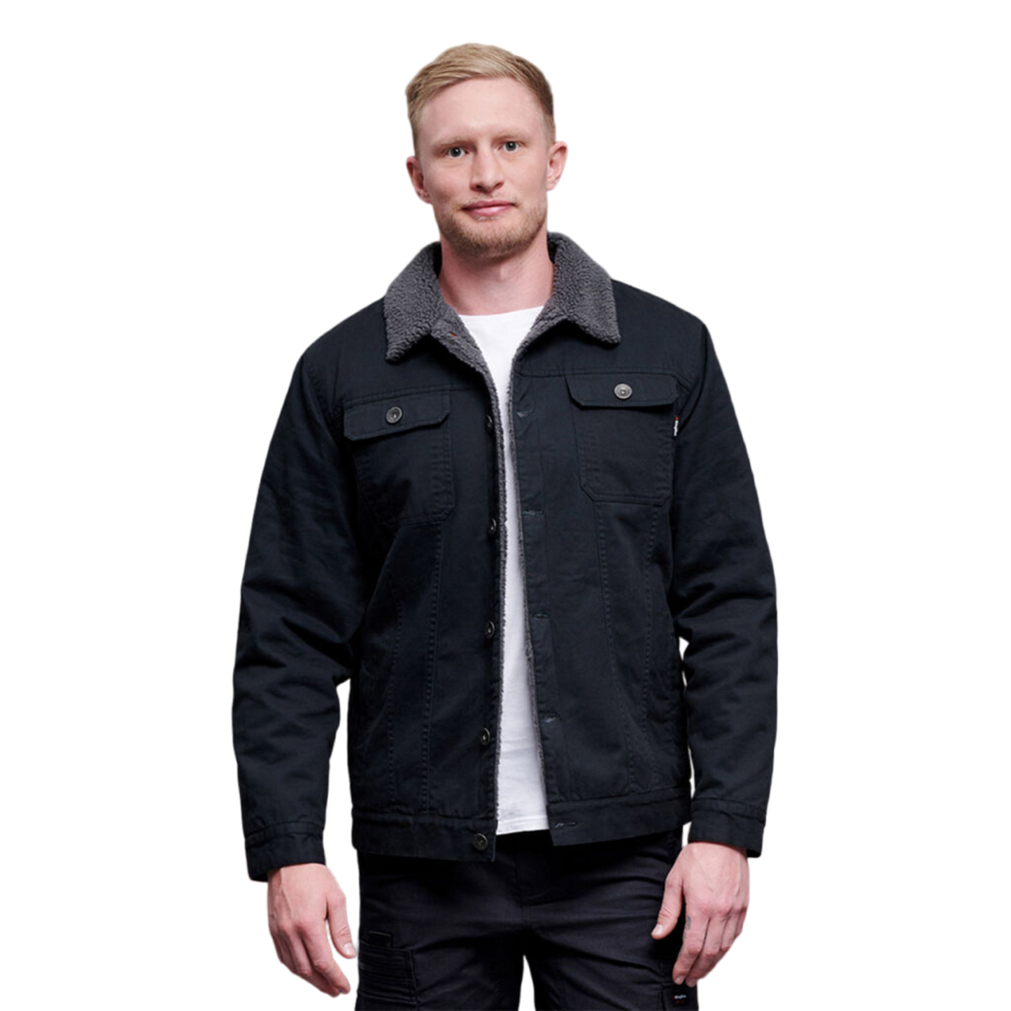 KingGee Men's Urban Fleece Lined Jacket - Black