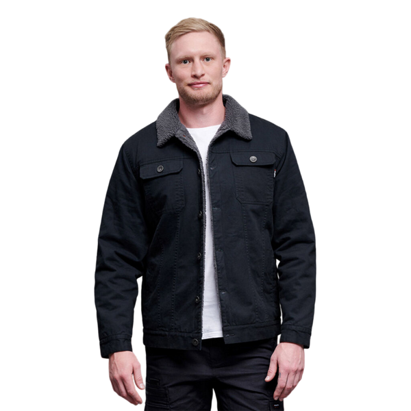 KingGee Men's Urban Fleece Lined Jacket - Black