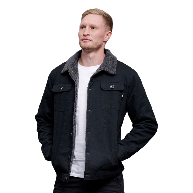 KingGee Men's Urban Fleece Lined Jacket - Black