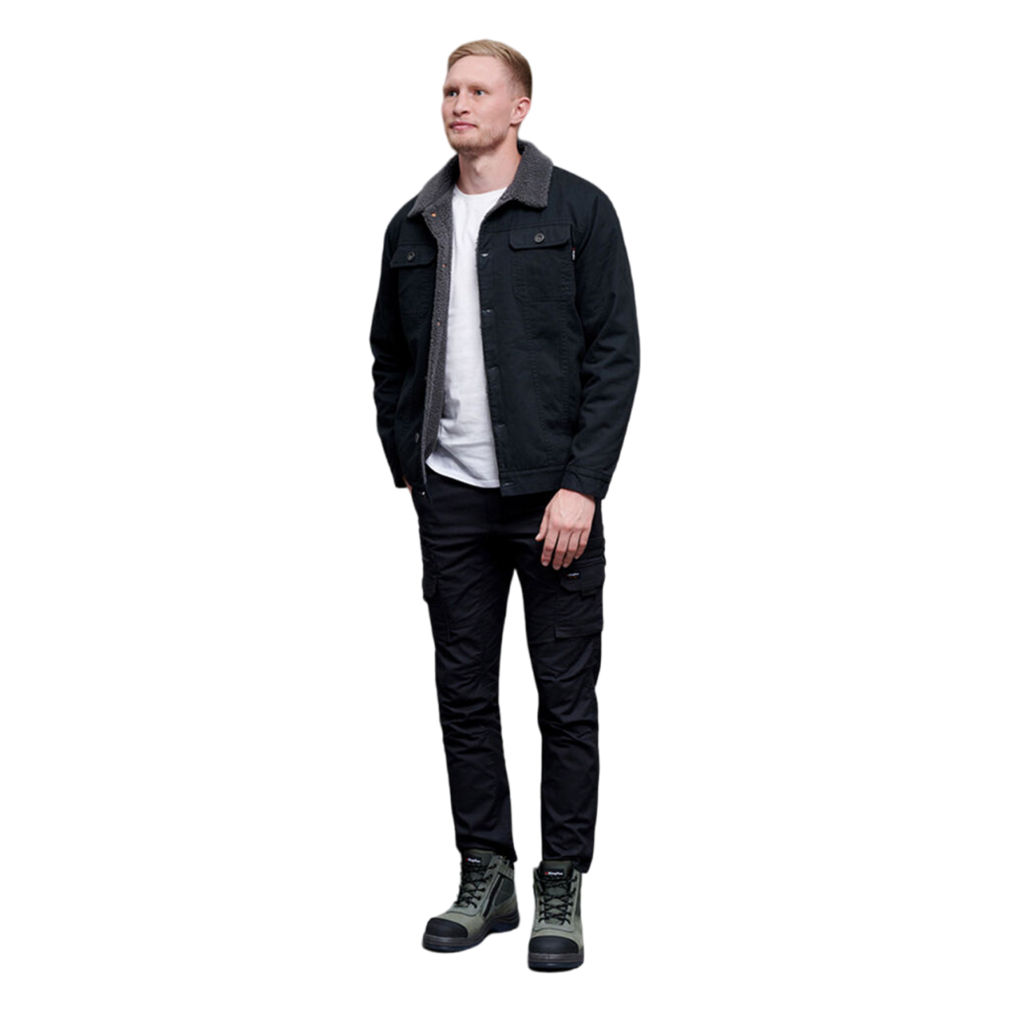 KingGee Men's Urban Fleece Lined Jacket - Black