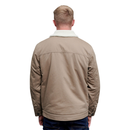 KingGee Men's Urban Fleece Lined Jacket - Walnut
