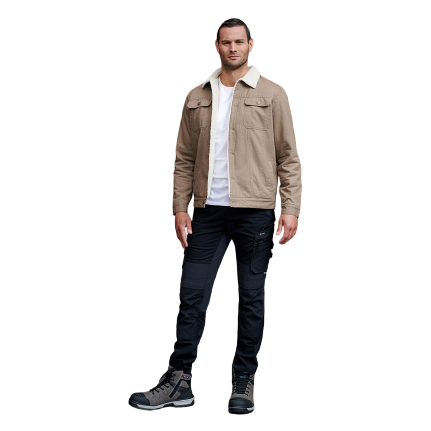 KingGee Men's Urban Fleece Lined Jacket - Walnut