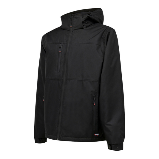 KingGee Men's Waterproof Insulated Quilted Jacket - Black