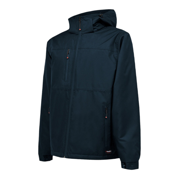 KingGee Men's Waterproof Insulated Quilted Jacket - Navy