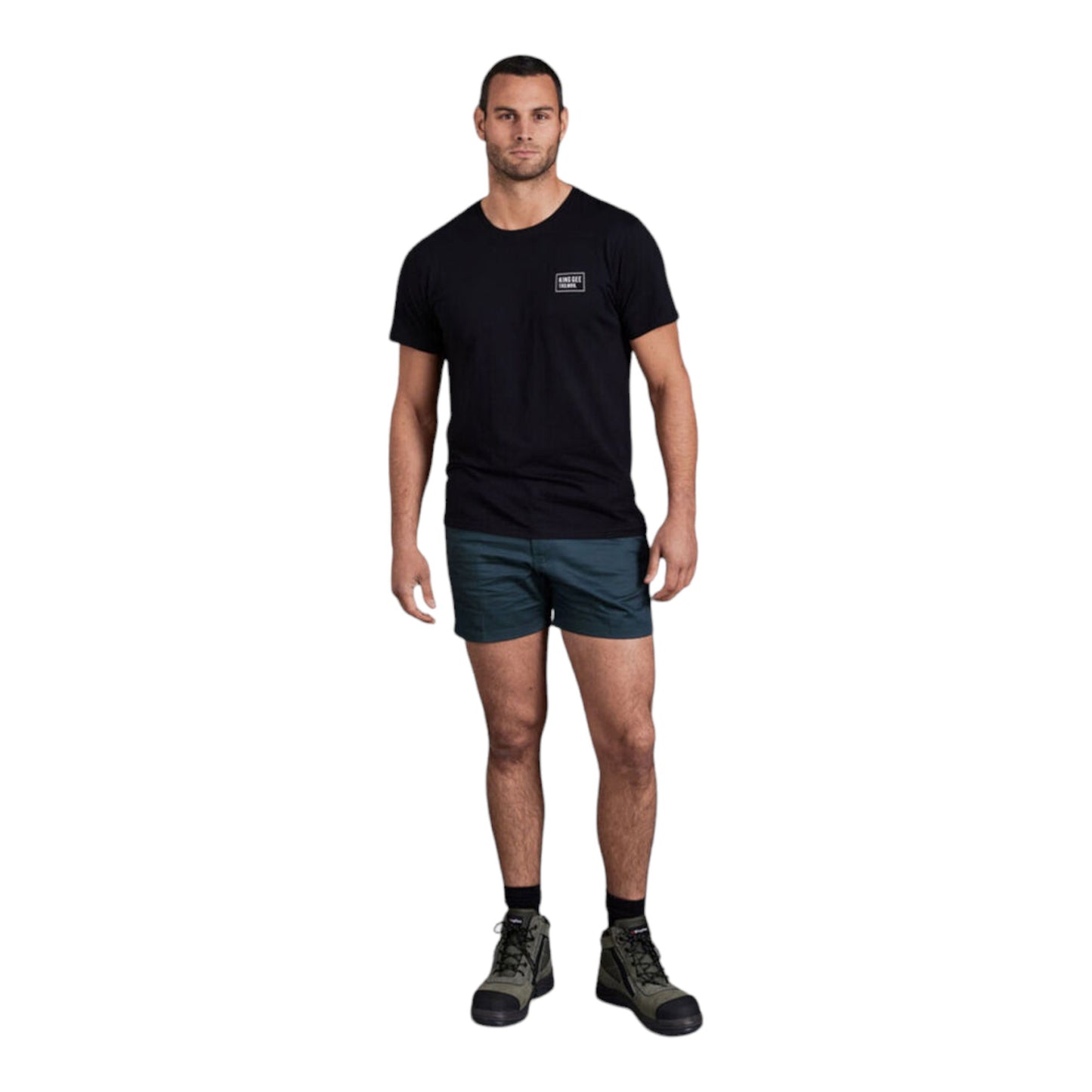 KingGee Men's Drill Utility Short - Green