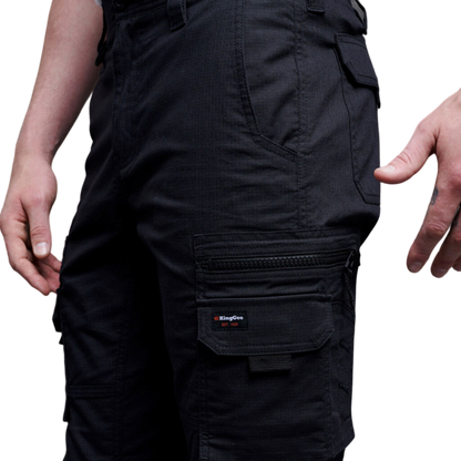 KingGee Men's N Force Performance Work Pants - Black