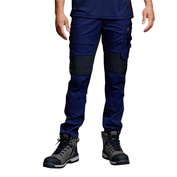 KingGee Men's Quantum Lightweight Stretch Ripstop Pants With Knee Inserts - Navy