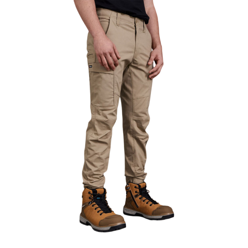 KingGee Men's Workcool Pro Stretch Cuffed Pants - Khaki