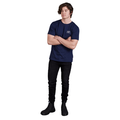 KingGee Men's Urban Coolmax Stretch Cuffed Denim Jeans - Black