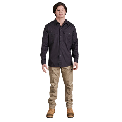 KingGee Men's Workcool Pro Stretch Cargo Work Pants - Khaki